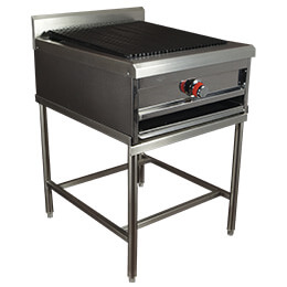 Asador de acero inoxidable